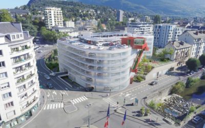 En chantier : parking Ravet, Chambéry
